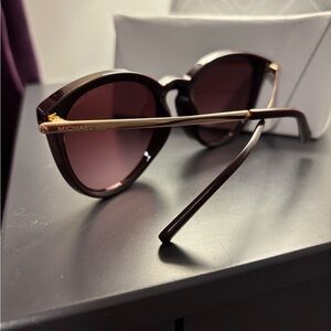 Michael Kors Sunglasses - Dark Brown and Gold